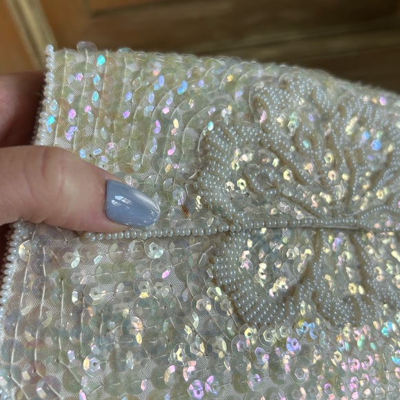 Vintage sequin clutch - Picture 3 of 5